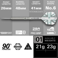 Steel Dartset Rob Cross G1 SP / Pro Play gallery