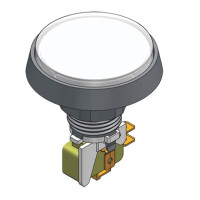 Leuchttaster rund 61 mm weiß gallery