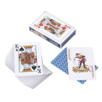 Poker Karten blau