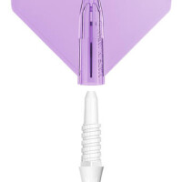 Flightset (3 Stk) 8 Flight Shape (No 6) Clear Candy Grape