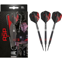 Soft Dartset (3 Stk) Nathan Aspinall 80% Black 18g 2023