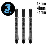 Schaftset (9 Stk) INK Pro Grip 2BA schwarz