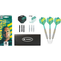 22g Steel Dartset Rob Cross Silver brass