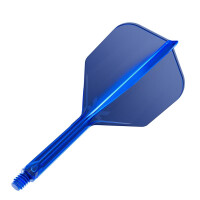 K-FLEX (3 pcs) Flight & Shaft (No 6) blue