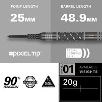 Soft Dartset (3 Stk) Dimitri van den Bergh x Echo SP 2024