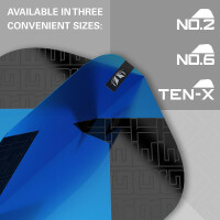 3 Flight Set (9 pcs) Target TAG black & blue