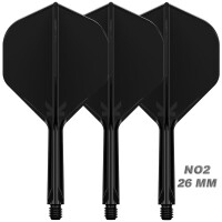 K-FLEX (3 Stk) Flight & Schaft (No 2) schwarz