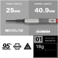 Soft Dartset The Bullet Stephen Bunting G5 95%
