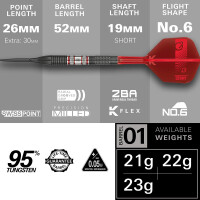 Steel Dartset Gabriel Clemens 95K
