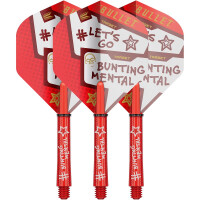 3 Flight Sets (9 Stk) & Schaft Kit Stephen Bunting