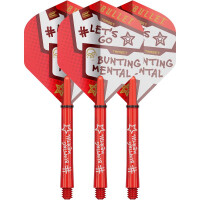 3 Flight Sets (9 Stk) & Schaft Kit Stephen Bunting