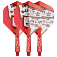 3 Flight Sets (9 Stk) & Schaft Kit Stephen Bunting