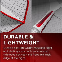 K-FLEX (3 Stk) Flight & Schaft (No 2) HOT SHOT Harith Lim