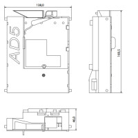 Einbauadapter 5" Münzprüf gallery