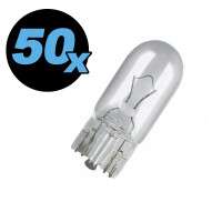 Lampe 12/15 Volt 0,166 Amp. T10 2 Watt, 50 St&uuml;ck**