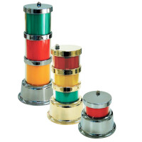 Toplight 3 fach ge/rt/gn  Chrom Tower
