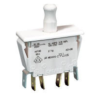 Serviceschalter doppelpolig 4.8 oder 6.3 mm