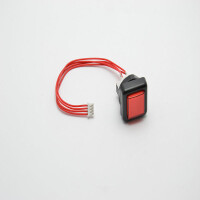 Leuchttaster Rocket 27x27 mm mit LED und gallery