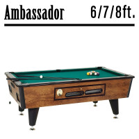 Billardtisch Ambassador 6 -7 - 8 ft mit  gallery