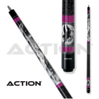 Pool Cue 2-piece Action Adventure / 13 mm glue on tip / L:148 cm