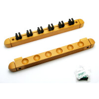 Queue Wand Halter für 6 Queues Holz gallery
