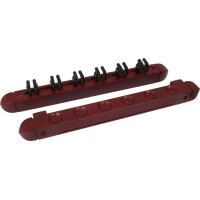 Queue Wand Halter für 6 Queues Holz gallery