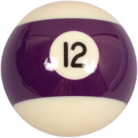 Poolball Nr.12 57,2mm 2-1/4" gallery