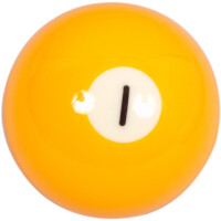 Poolball Nr.1 57,2mm 2-1/4" gallery