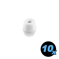 Flipper Gummi Push Nut, 10 St&uuml;ck