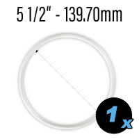 Flipper Gummi wei&szlig;, Innendurchmesser 14 cm, 5...