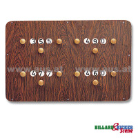 Zähltafel für Pool und gallery 11_2nd