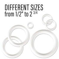 Flipper Silicon Ring USA weiß 4 St gallery