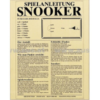 Spielanleitung für Snooker gallery