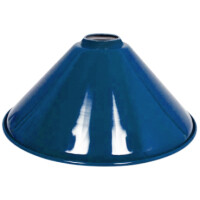Lampenschirm blau f&uuml;r Lampen-Balken