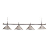 Billard Lampe 4 flammig Chrom/Chrom gallery