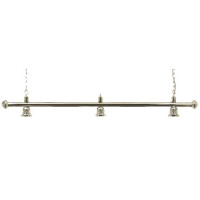 Lampe 3 flammig, Balken chrom