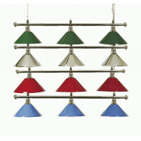 Lampe 3 flammig, Balken chrom