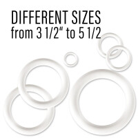 Flipper Silicon Ring USA weiß 2 St gallery