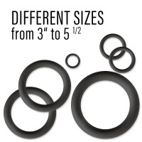 Flipper Silicon Ring USA schwarz 2 St&uu gallery