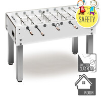 Fussballtisch Garlando G500 pure white, Safety Stangen