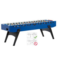 Fussballtisch Garlando XXL, HPL-Spielfeld, Safety-Stangen