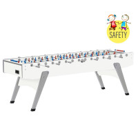 Fussballtisch Garlando XXL wei&szlig;, Safety,...