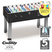 Fussballtisch Pausenkicker Premium Black gallery