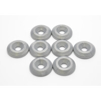 Unterlegscheibe, Befestigungschraube Stahlbein silver 8 Stk