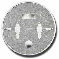 Pokal-Emblem Kicker Silber gallery