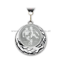 Medaille Fu&szlig;ball Silber **