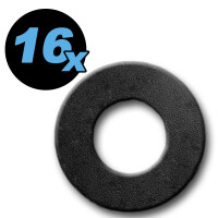 Gleitring Metall schwarz universal, 16 S gallery
