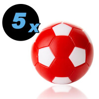 Ball für Fußballtisch rot/wei gallery
