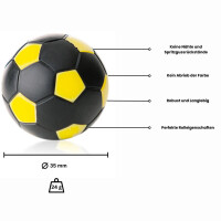 Ball für Fußballtisch schwarz/gelb  D 35 mm ca. 24 g