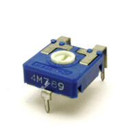 4M7 Ohm Einstellregler Hor.